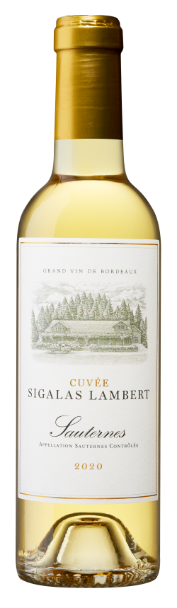 2020 Cuvée Sigalas Lambert Sauternes 375mL Appellation Sauternes Contrôlée